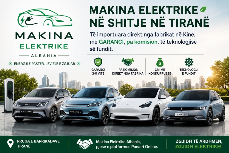 Pse gjithnjë e më shumë shqiptarë po zgjedhin Makina Elektrike Albania dhe çfarë po fitojnë realisht nga ky vendim?  Kontakto tani për ofertë të personalizuar, me çmime konkurruese.