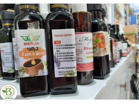 Vaj fare e zeze Bio Shkodra Vaj me veti kurative